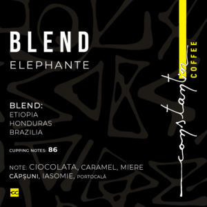 Cafea Boabe, 100% Arabica, Specialty Blend Elephante, Constantin Coffee